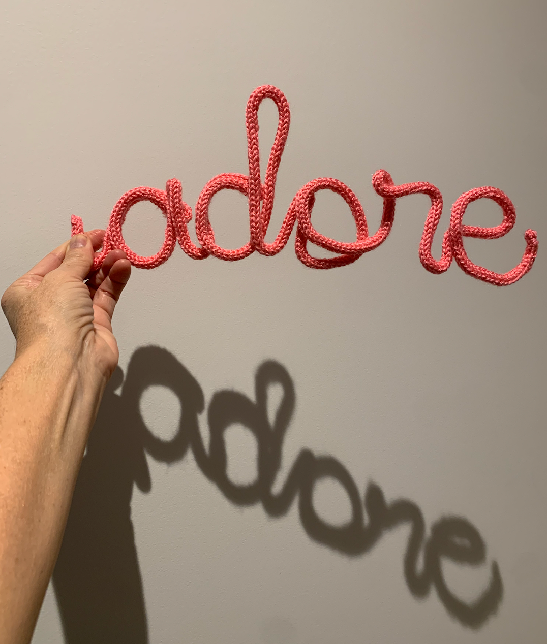 Knitted Wire Names & Words - Lovely Names & Words