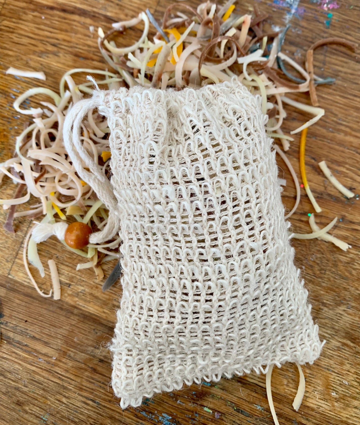 Exfoliating Soap Pouch