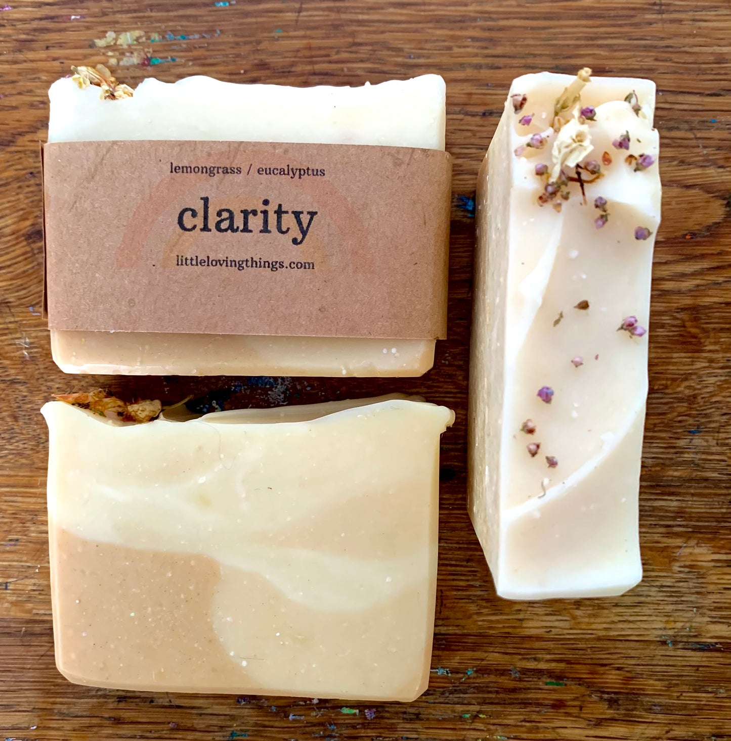 Clarity - Lemongrass and Eucalyptus - Heartmade Artisan Soap