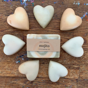 Loveheart Soap - Various Flavours