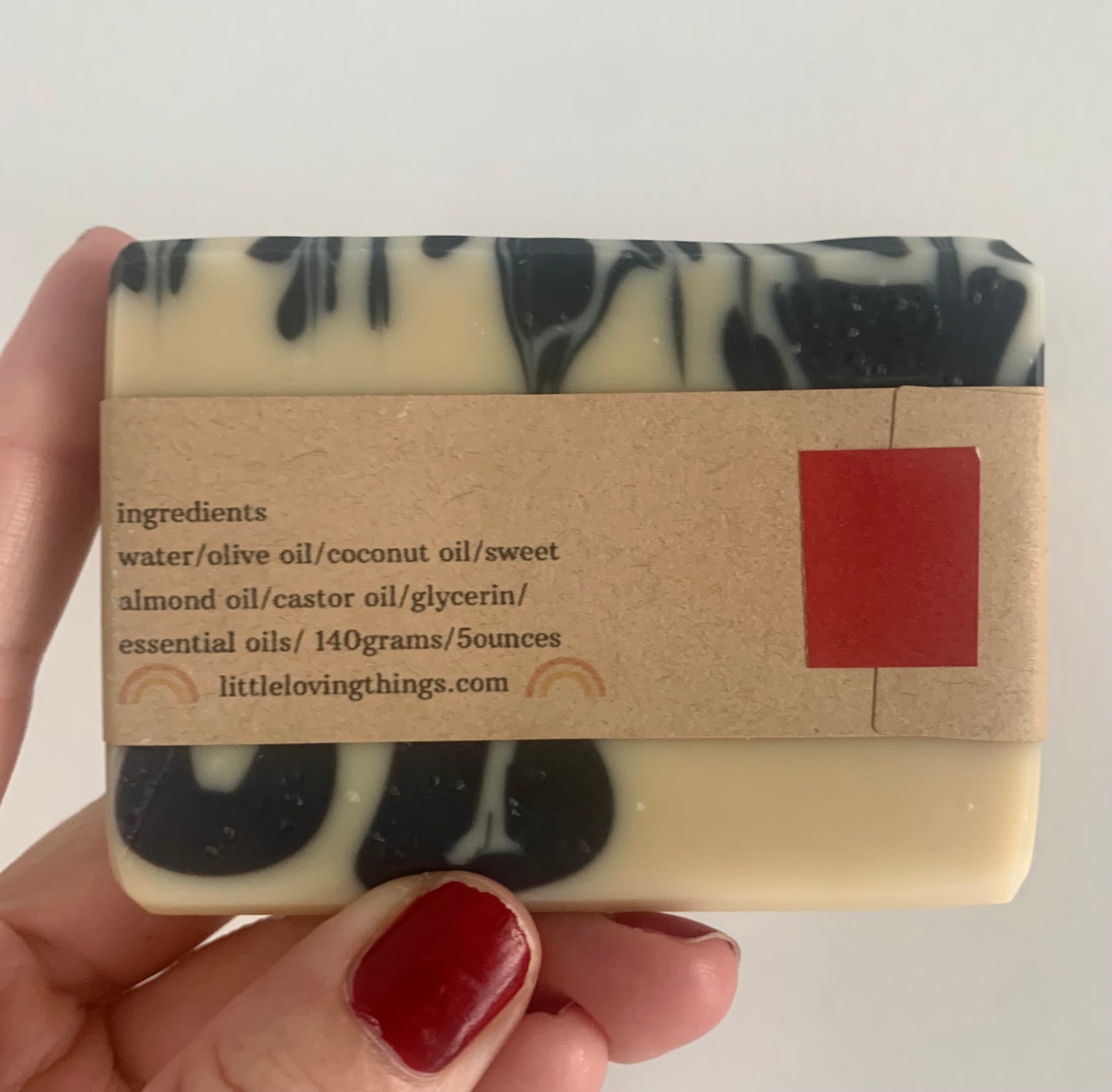 You Beauty - Tea Tree  Cedarwood & Activated Charcoal - Heartmade Artisan Soap