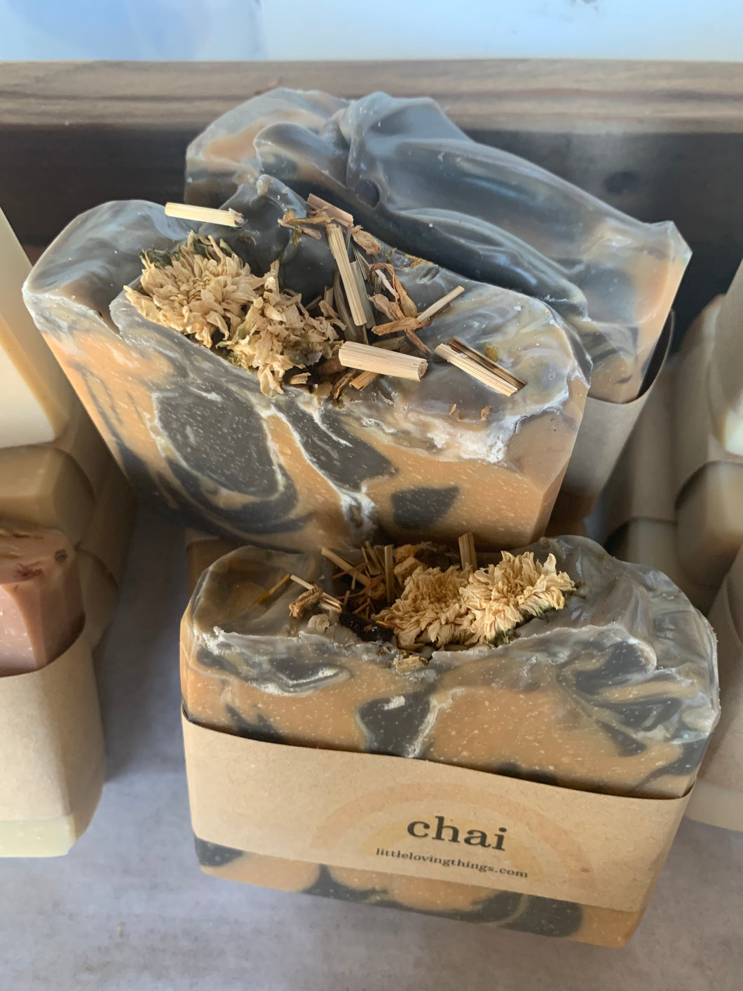 Chai - Ginger Sweet Orange 🍊 Clove Cinnamon - Heartmade Artisan Soap