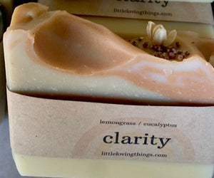Clarity - Lemongrass and Eucalyptus - Heartmade Artisan Soap