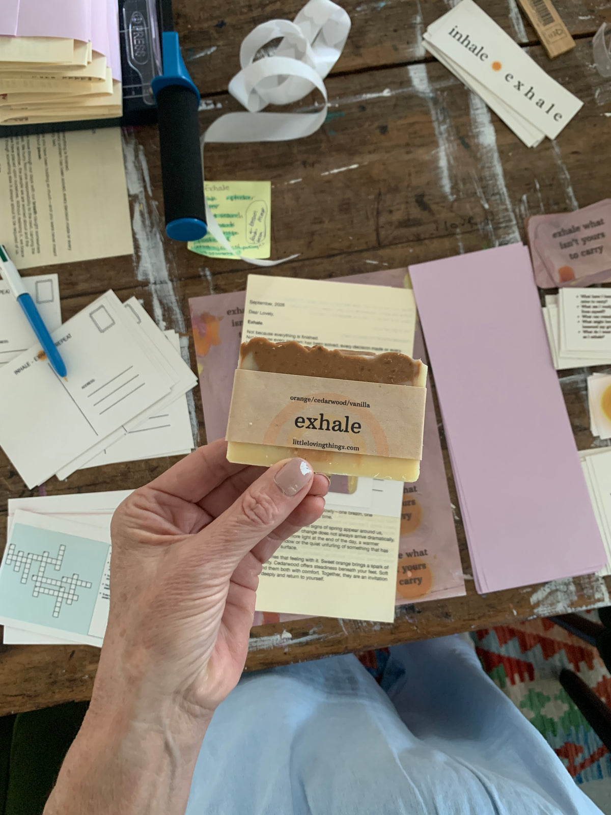 Dear Lovely Mail Club - September Theme EXHALE
