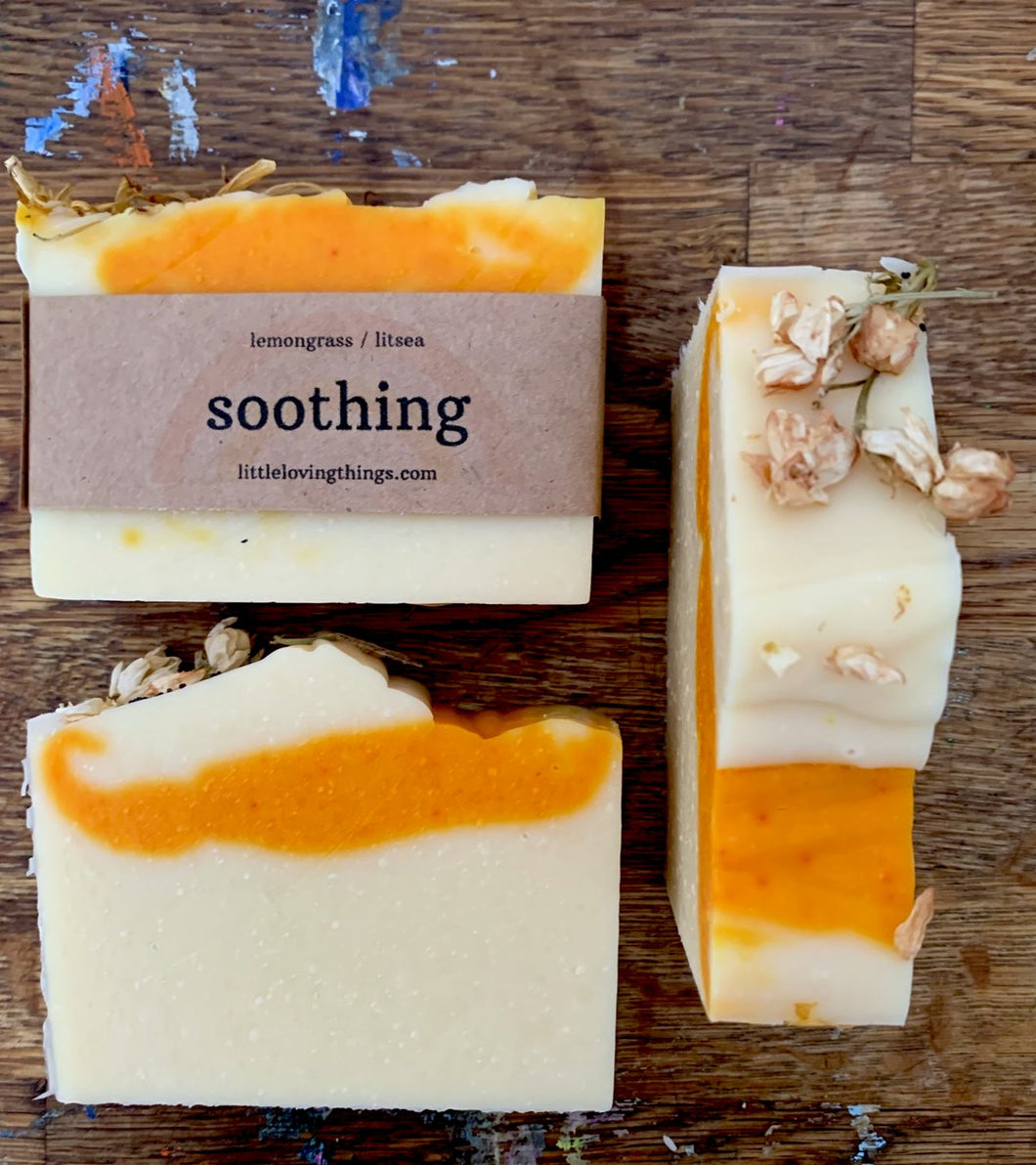Soothing - Lemongrass / Litsea - Heartmade Artisan Soap