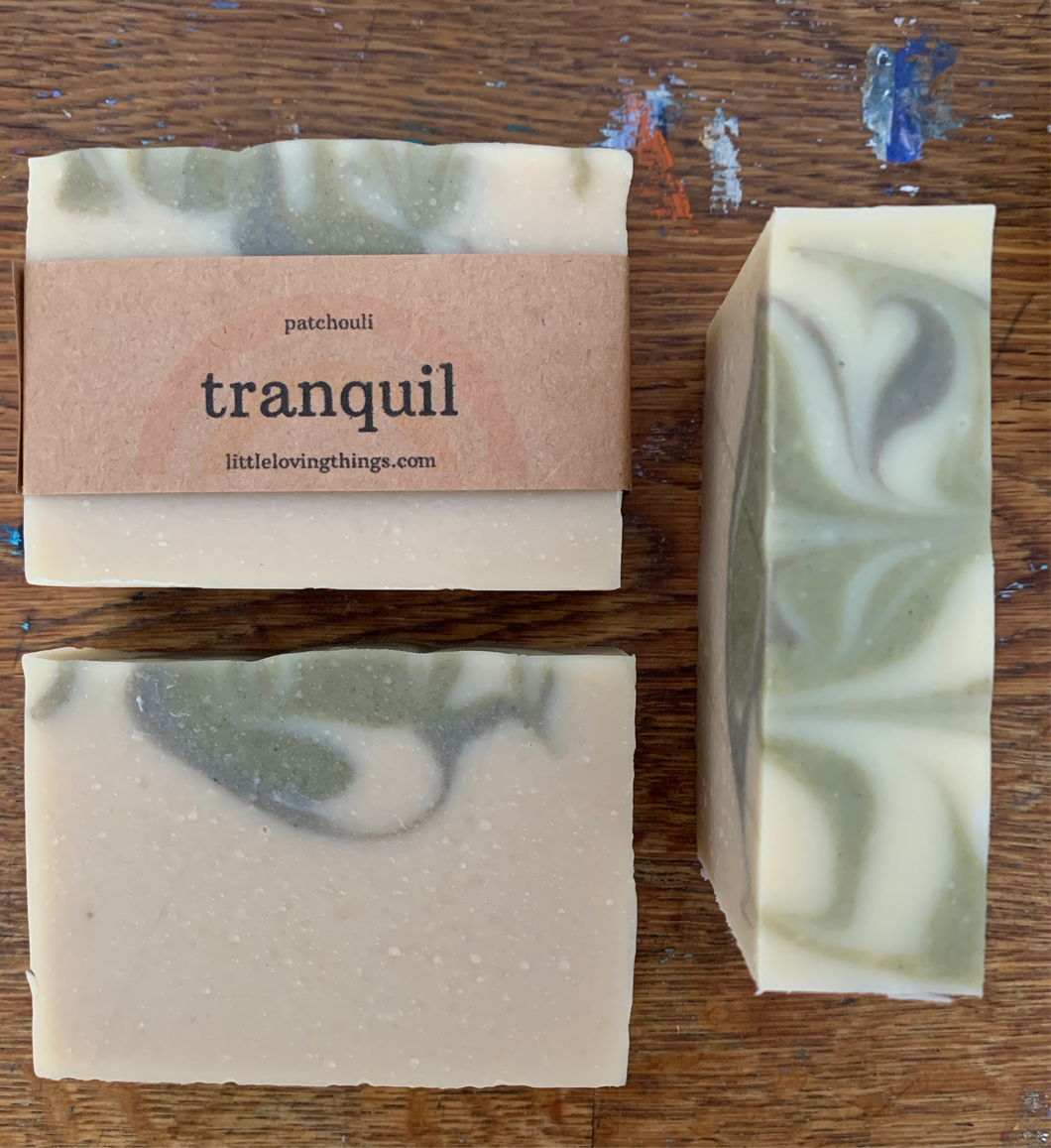 Tranquil - Patchouli - Heartmade Artisan Soap