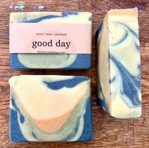 Good Day! - Citrus 🍊 Mint & Patchouli - Heartmade Artisan Soap