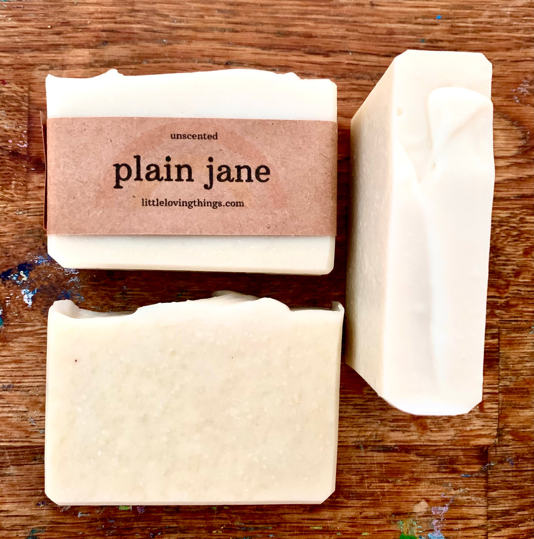 Plain Jane - Unscented - Heartmade Artisan Soap