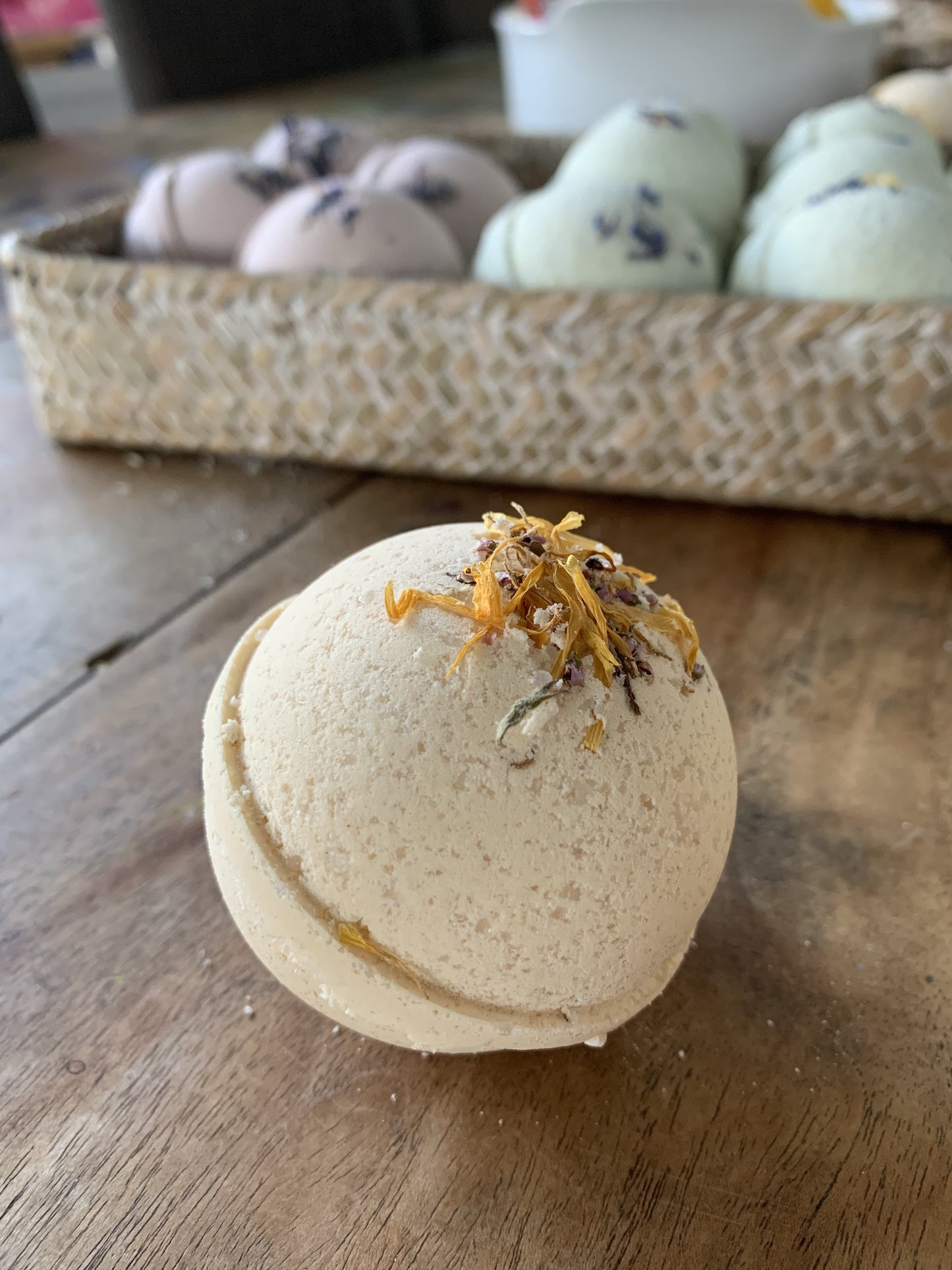Bath Bomb Fizzy - Shea Butter and Hemp Oil Vegan Bath Bomb - Choose One or Mix and Match