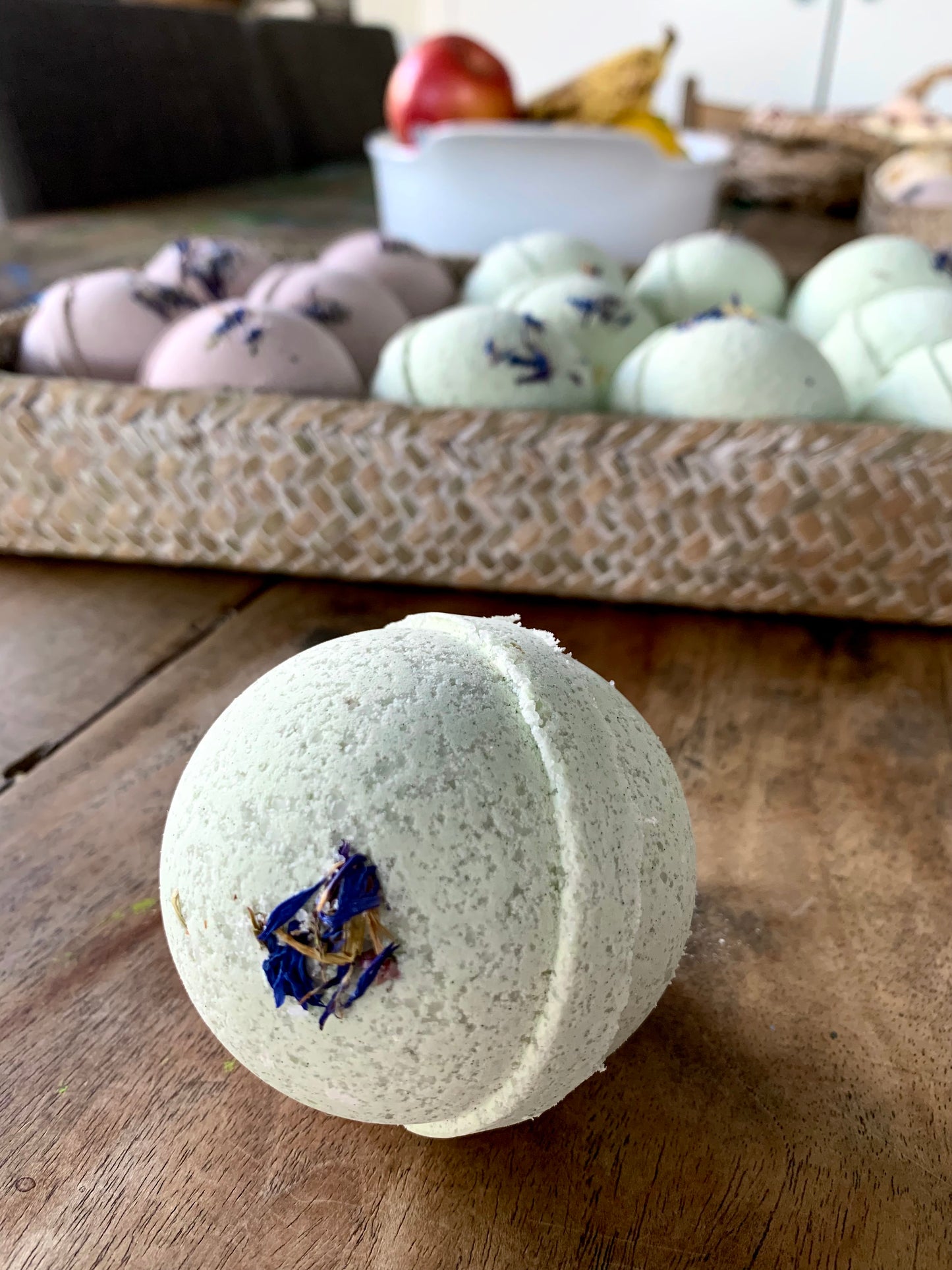 Bath Bomb Fizzy - Shea Butter and Hemp Oil Vegan Bath Bomb - Choose One or Mix and Match