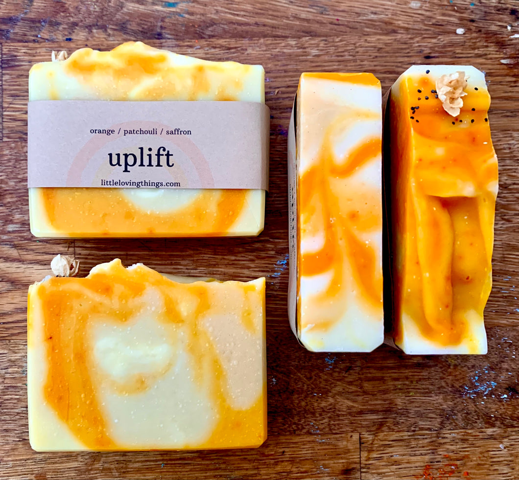 Uplift - Orange Patchouli - Heartmade Artisan Soap