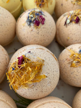 Load image into Gallery viewer, Bath Bomb Fizzy - Shea Butter and Hemp Oil Vegan Bath Bomb - Choose One or Mix and Match