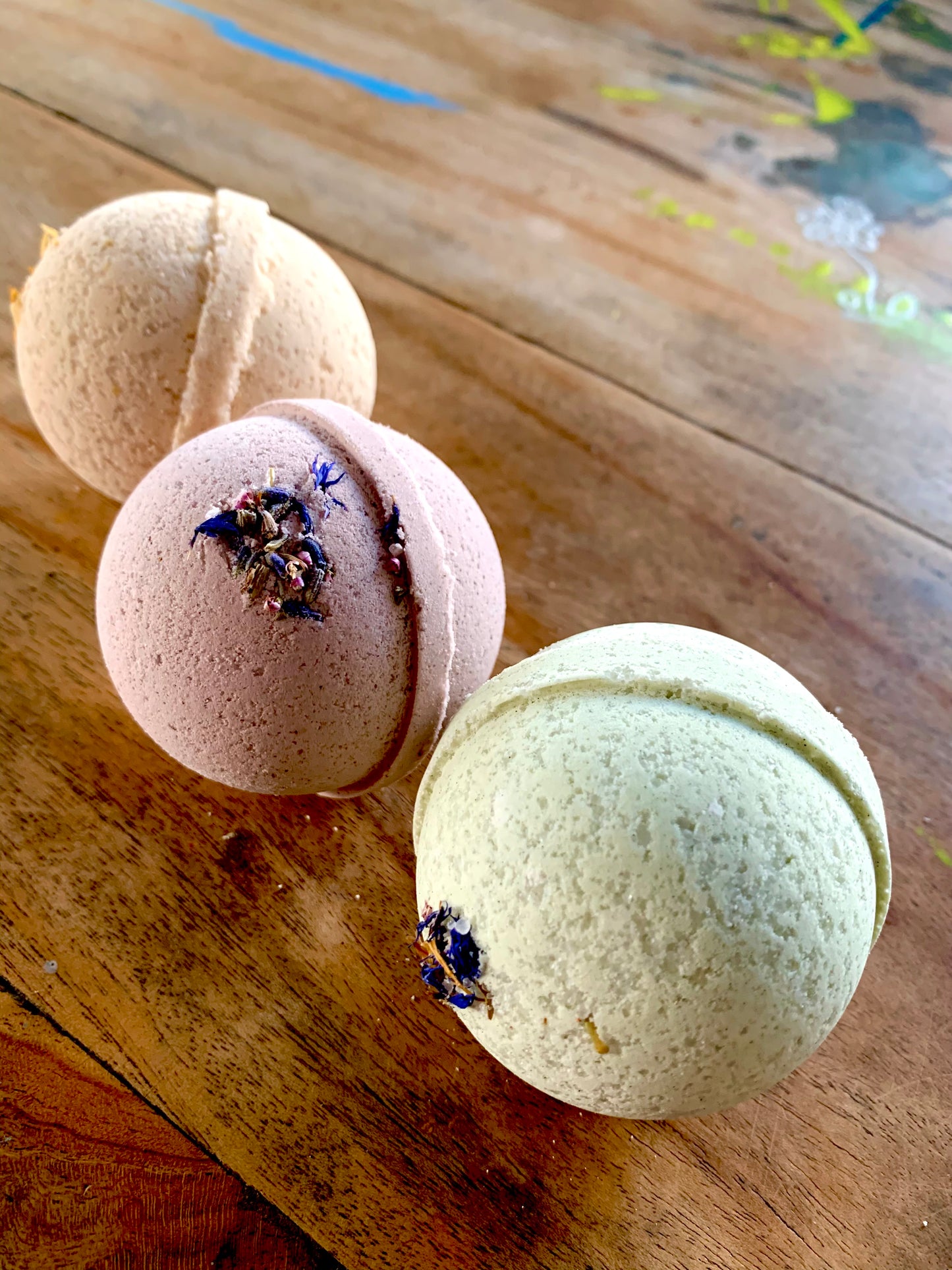 Bath Bomb Fizzy - Shea Butter and Hemp Oil Vegan Bath Bomb - Choose One or Mix and Match