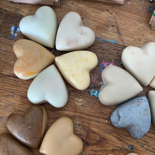Loveheart Soap - Various Flavours