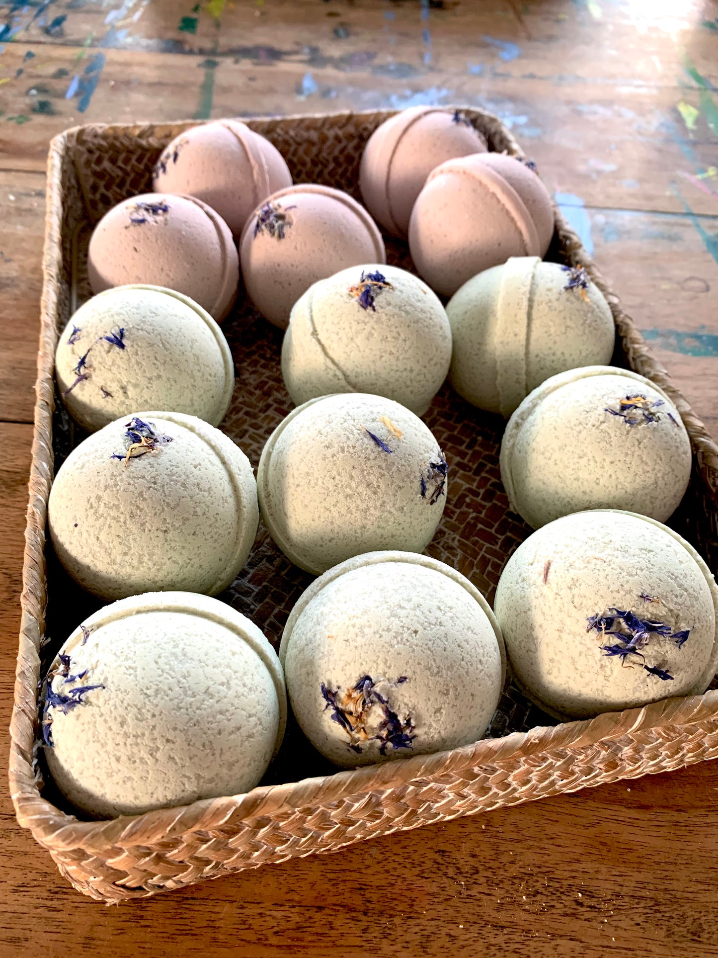 Bath Bomb Fizzy - Shea Butter and Hemp Oil Vegan Bath Bomb - Choose One or Mix and Match