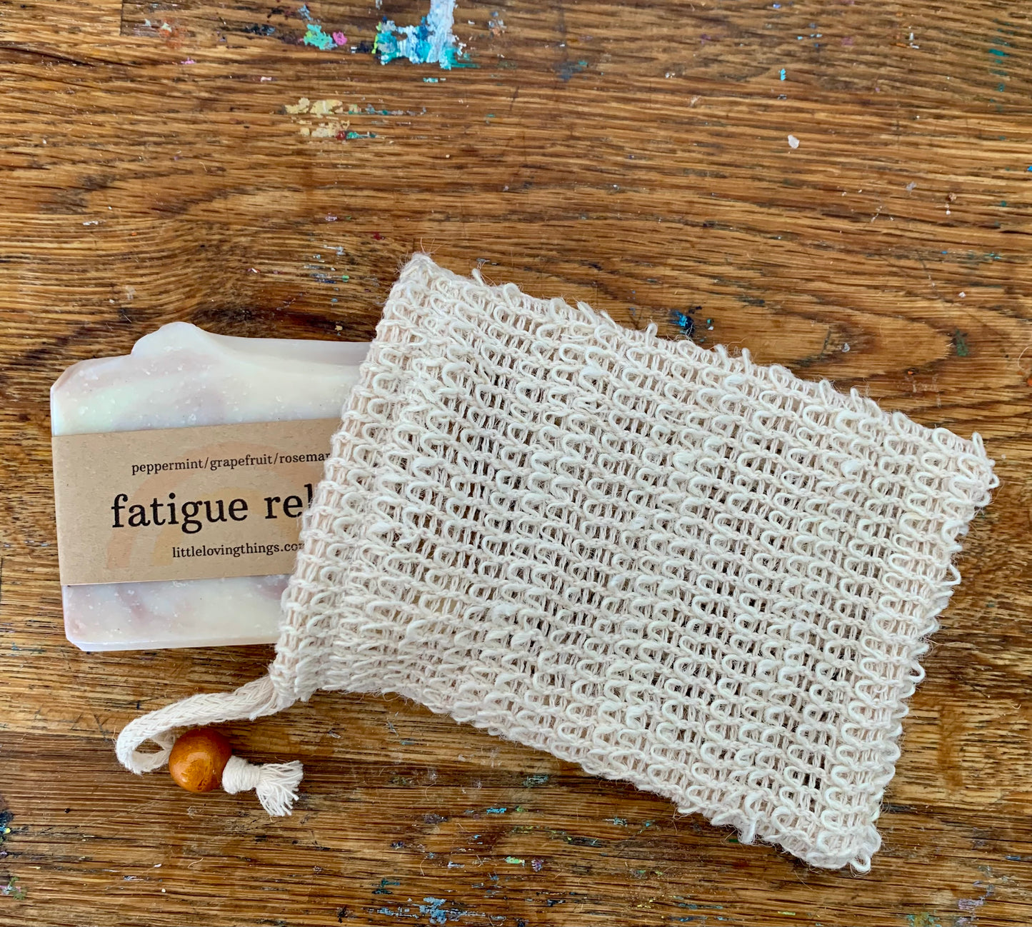 Exfoliating Soap Pouch