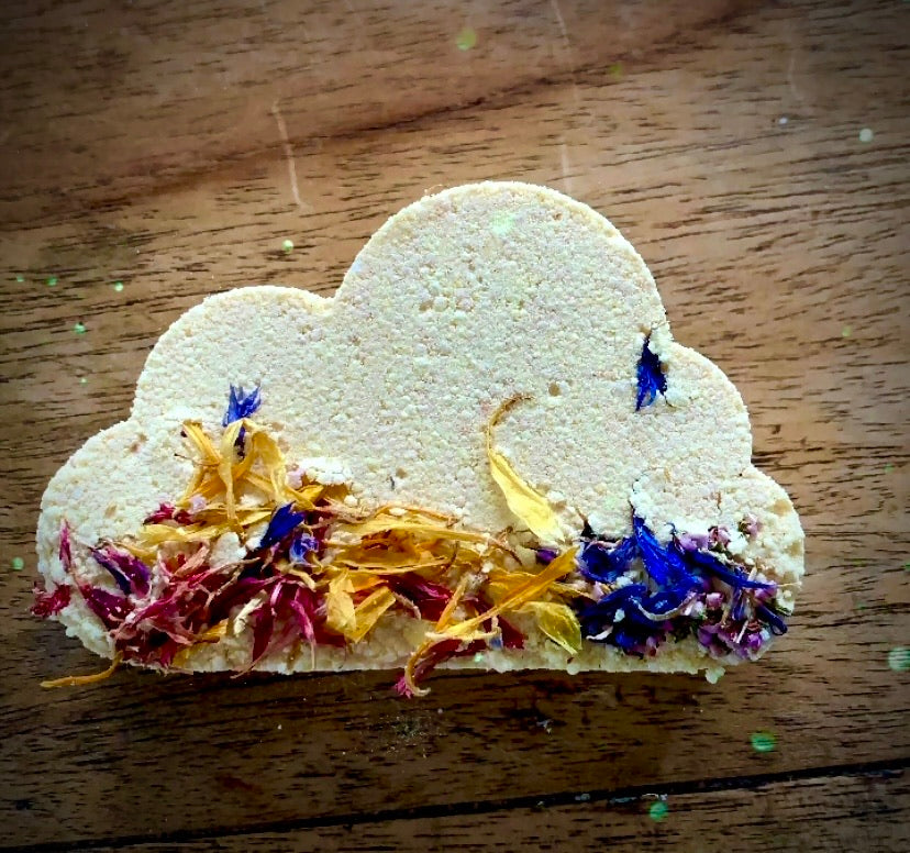 Cloudfizzy Bath Bomb - Vegan Bath Bomb with Shea Butter and Hemp Oil Bath Bomb