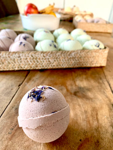 Bath Bomb Fizzy - Shea Butter and Hemp Oil Vegan Bath Bomb - Choose One or Mix and Match